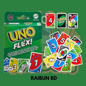 UNO Flex Card Game, Fun Games For Family And Game Nights.