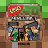 UNO Card Game, Gifts For Kids, Minecraft Themed, Storage Tin Box