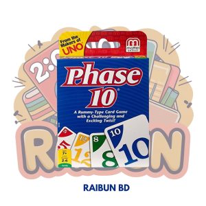 Phase 10 Card Game For Families, Adults And Kids, Rummy-Style Play