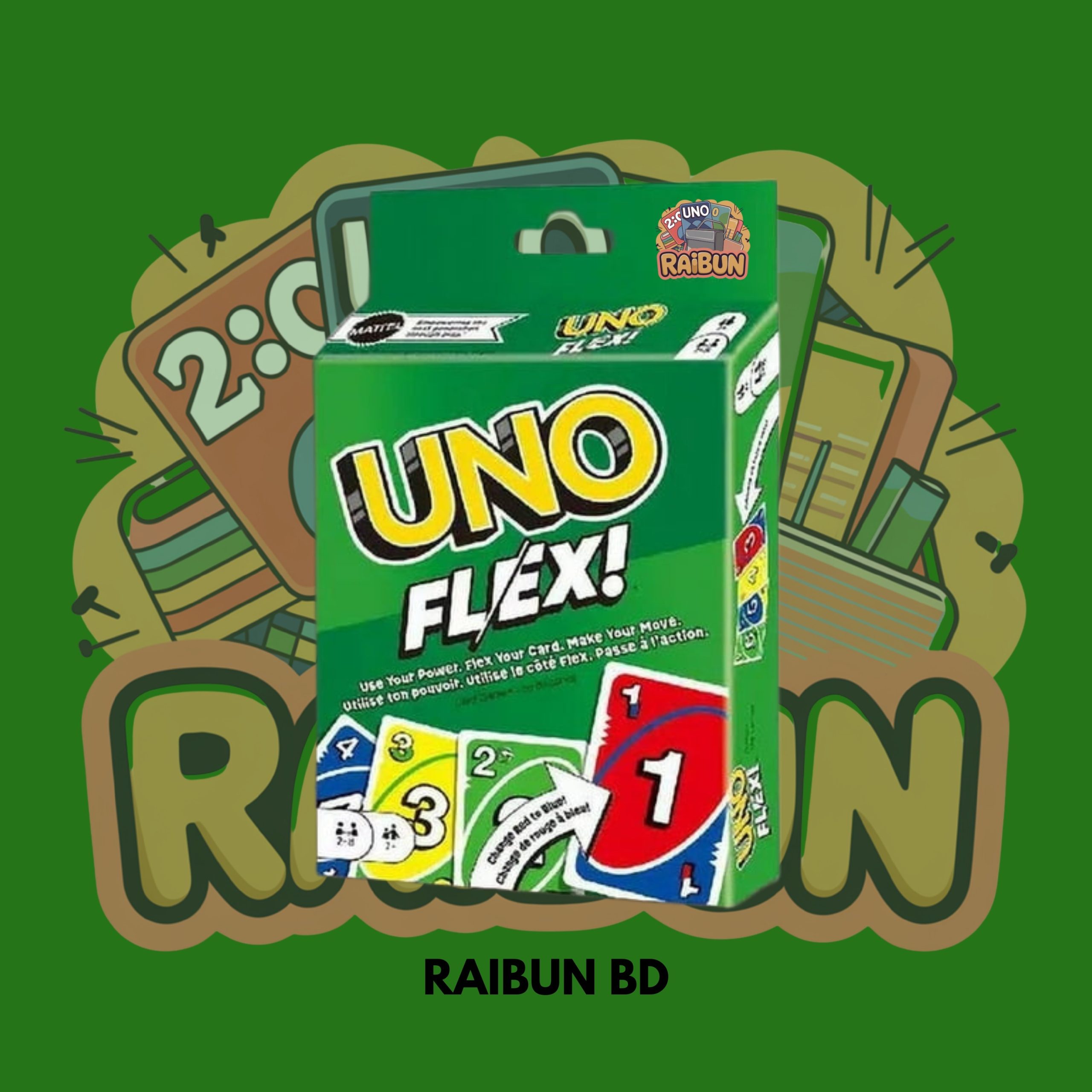 UNO Flex Card Game , CHN EDITION