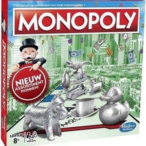 Hasbro Monopoly Classic Board Game For Families And Kids Board Games for Kids age 8Y+