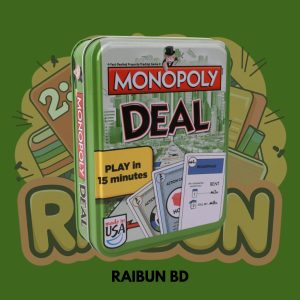 Monopoly Deal Card Game in Collectible Storage Tin | Ages 8+ | 2-5 Players | 15 Mins. | Fun Family Games for Kids, Teens, and Adults |